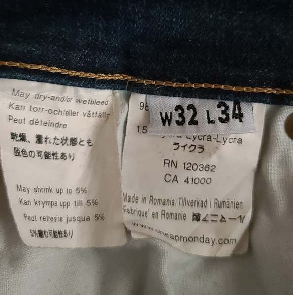 Cheap Monday jeans - Picture 13 of 13